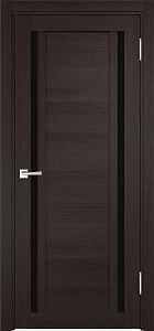 Товар Межкомнатная дверь Легенда Z-3 тон Грей Остекление Лакобель черное